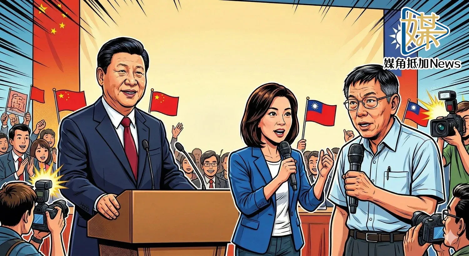圖／鄭麗文即將訪中，謝立功認為中共必有所圖，且批評北京對台無治權卻指指點點柯案。（AI製作）
