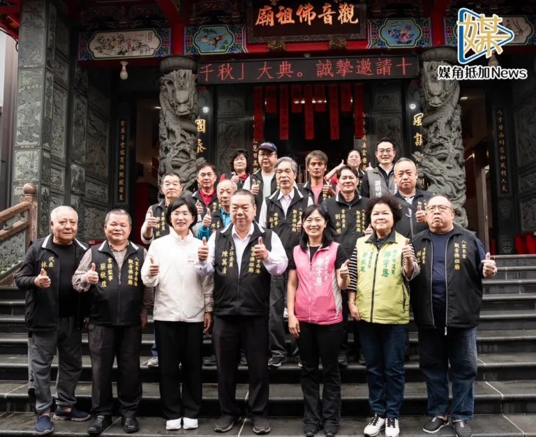 蘇巧慧跑遍新北宮廟衝刺選戰