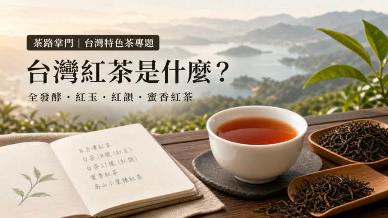 台灣紅茶是什麼？先懂全發酵、紅玉與蜜香紅茶