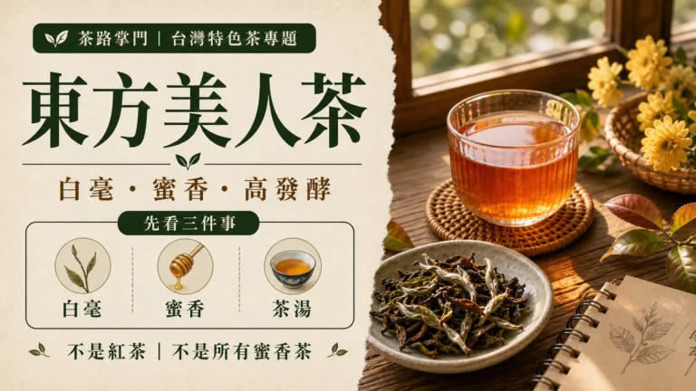 東方美人茶是什麼？先懂小綠葉蟬、白毫與蜜香