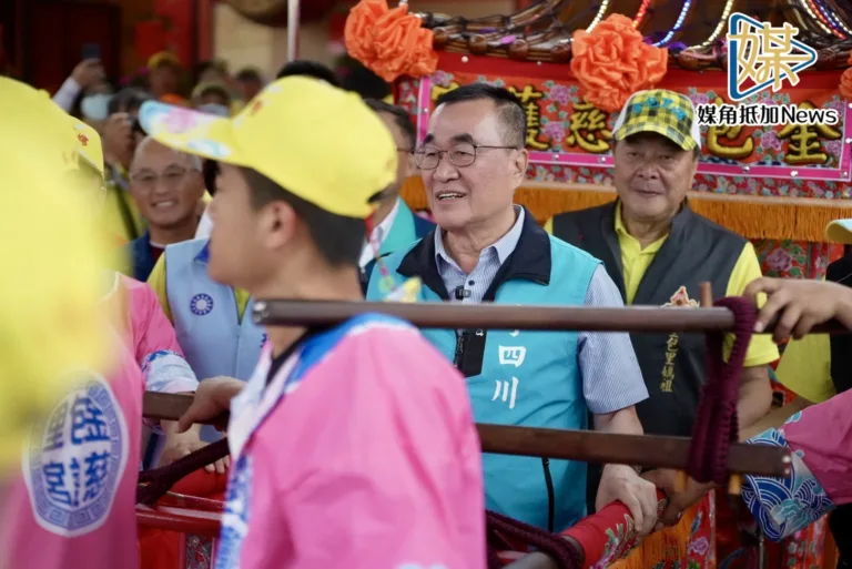 金山拜媽祖　李四川喊新北市民最大咖