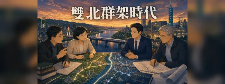 2026雙北市長選舉怎麼看？蔣萬安、沈伯洋、蘇巧慧、李四川的團體戰