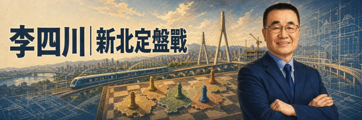 李四川新北穩盤戰