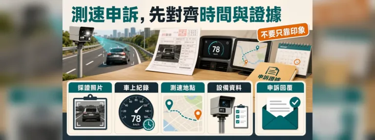測速照相和車上時速不同，申訴會成立嗎？