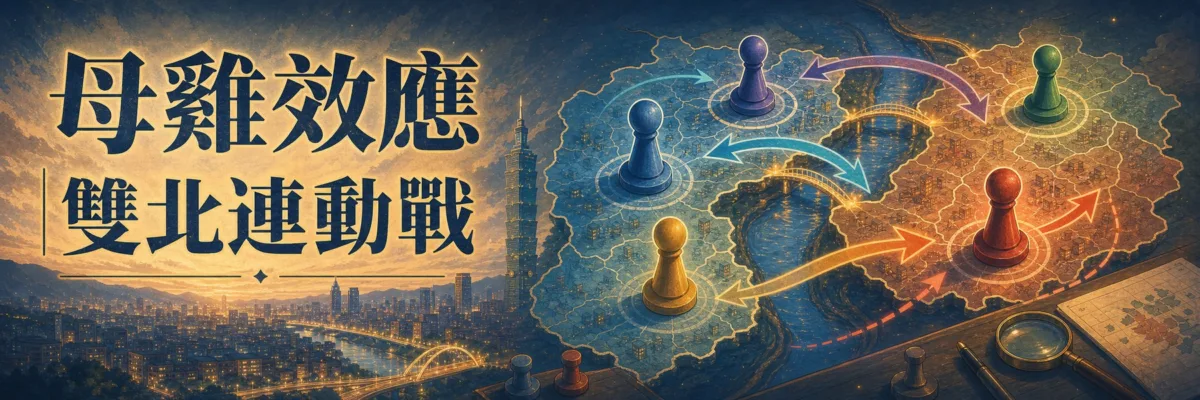 雙北母雞效應