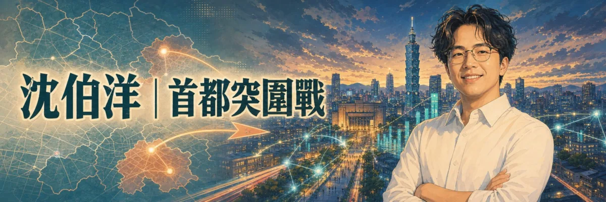 沈伯洋台北突圍戰