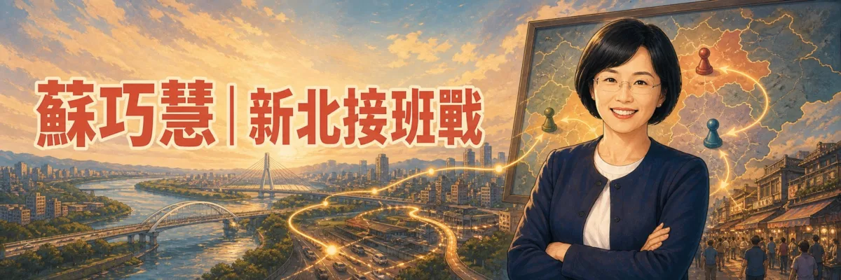 蘇巧慧新北接班戰