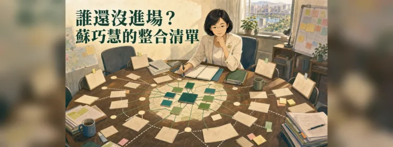 蘇巧慧如何整合羅致政、吳秉叡、張宏陸？新北派系布局解析