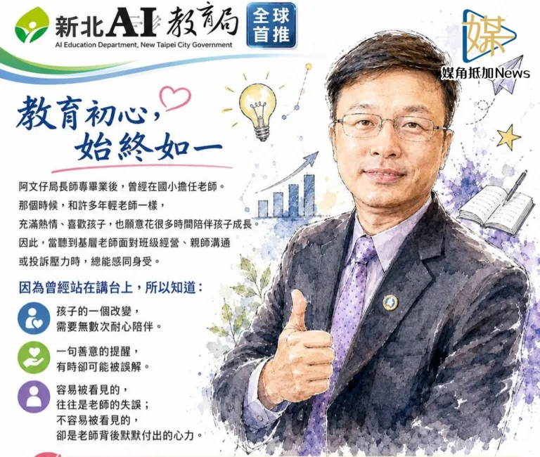 媒角／AI局長張明文：思考力才是未來