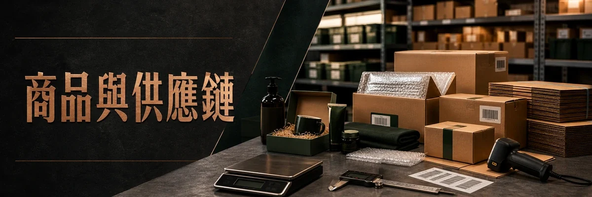 商品與供應鏈分類橫幅
