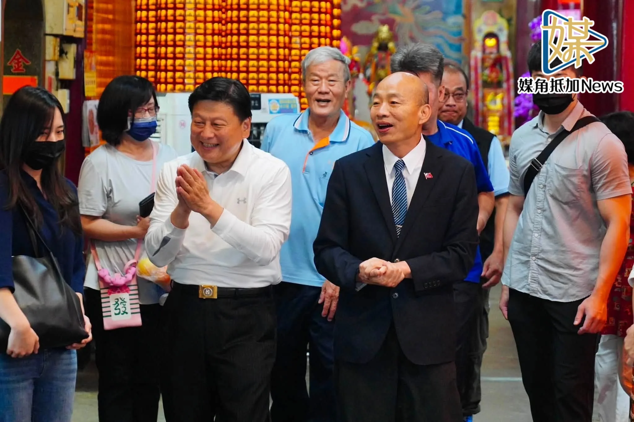 圖/公督盟執行長張宏林指出,韓國瑜手上有兩個年度的總預算,創下中華民國憲政史上的醜事,且一定會出問題。(傅崐萁臉書)