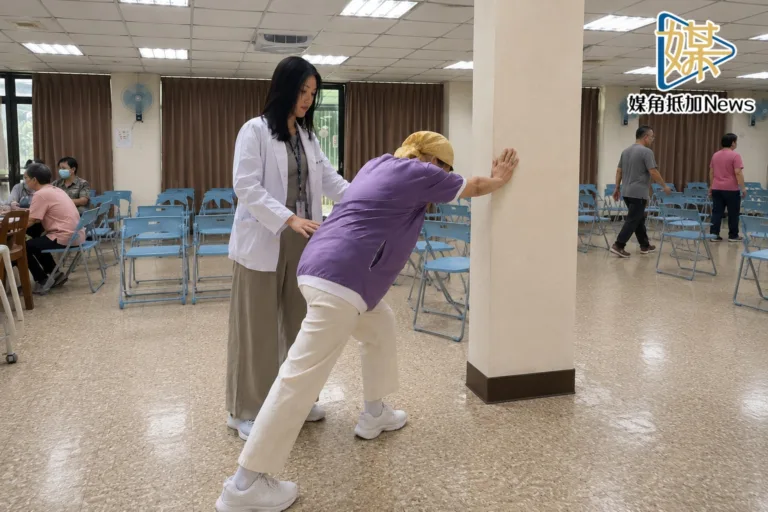 臺北醫院陪長者練肌力走更穩