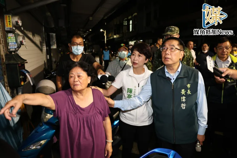 安南火警爆炸11戶難居　黃偉哲返台急援災民