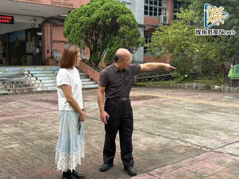 深坑國小接送空間待改善　陳乃瑜促校門整體升級