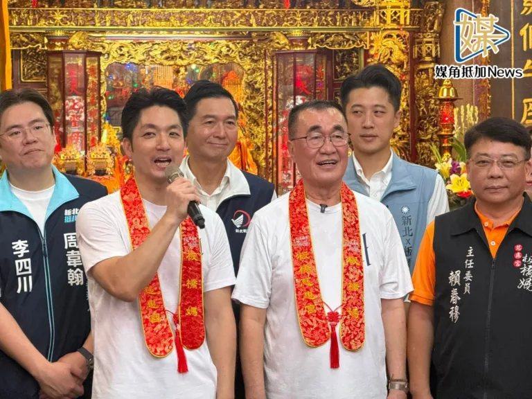 蔣萬安陪掃板橋　李四川喊雙北共治拚勝選