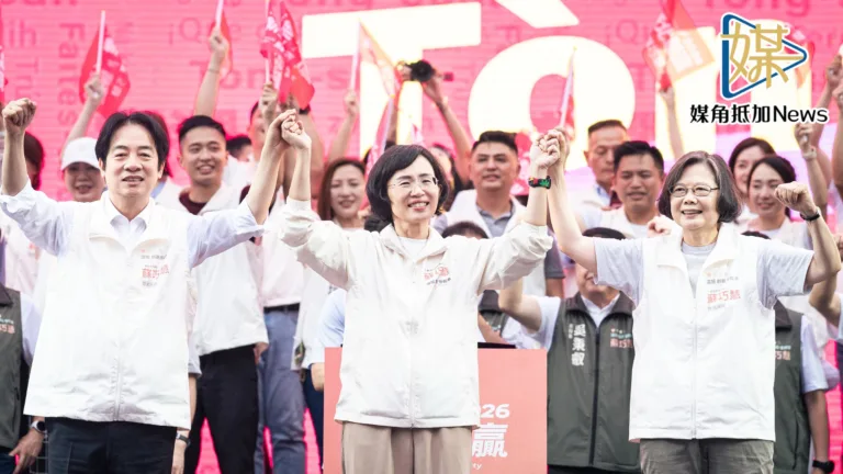 蘇巧慧競總湧2萬人　賴清德蔡英文同台力挺