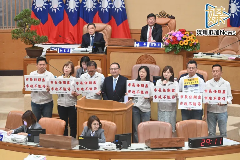 民進黨團總質詢開火　轟侯友宜別讓選舉空窗市政