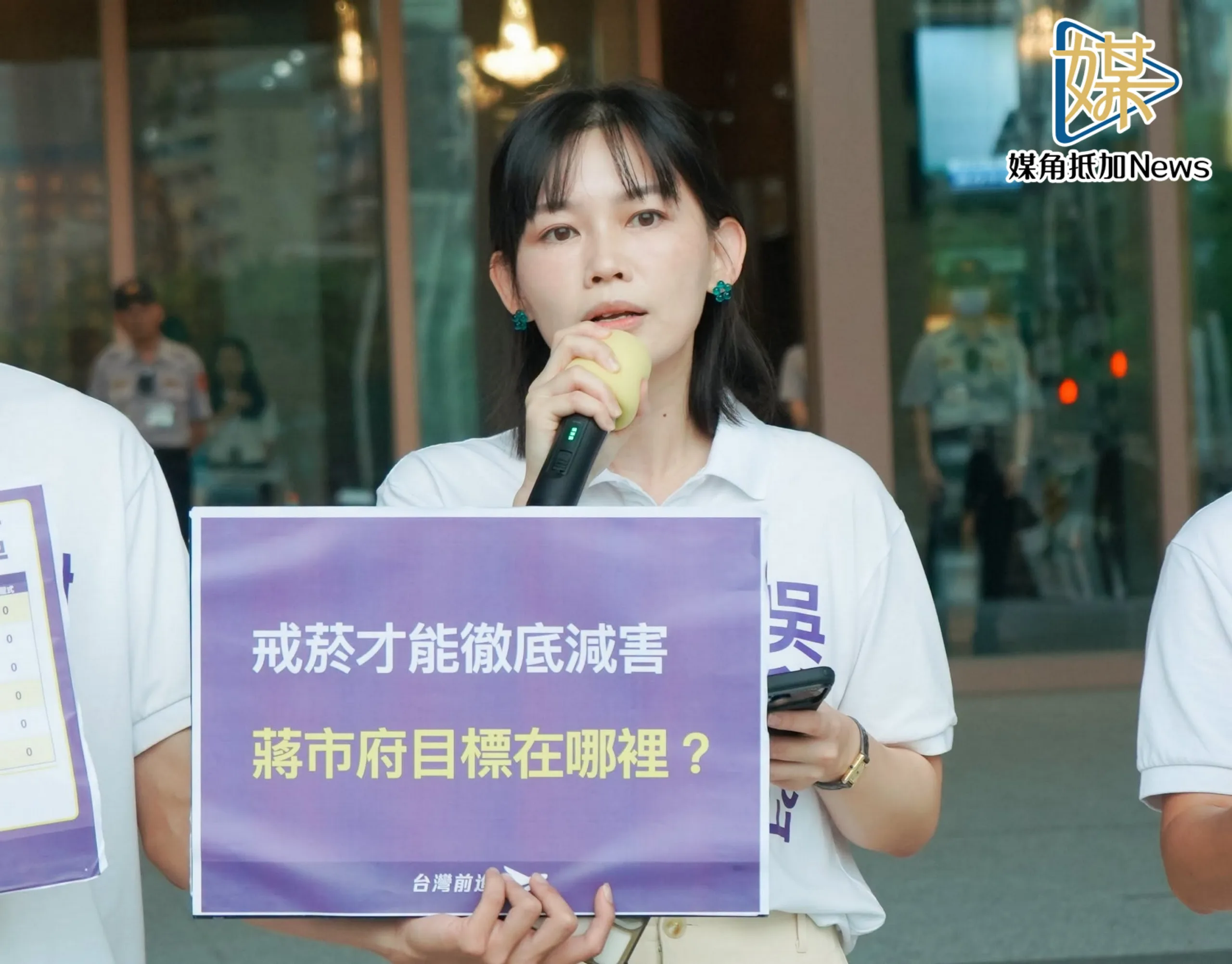 吳欣岱轟蔣市府成選戰工具　批文官淪砲灰