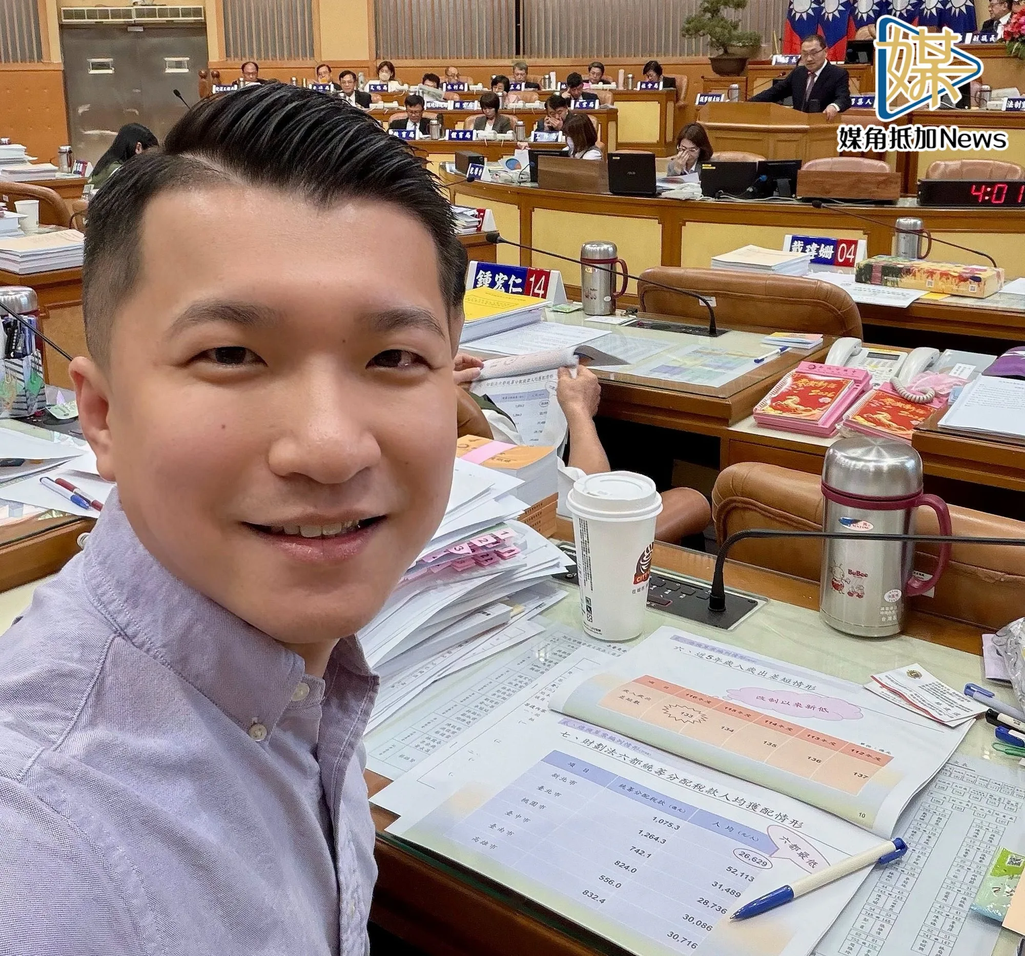 侯友宜最後總預算報告　李宇翔喊監督不鬆懈