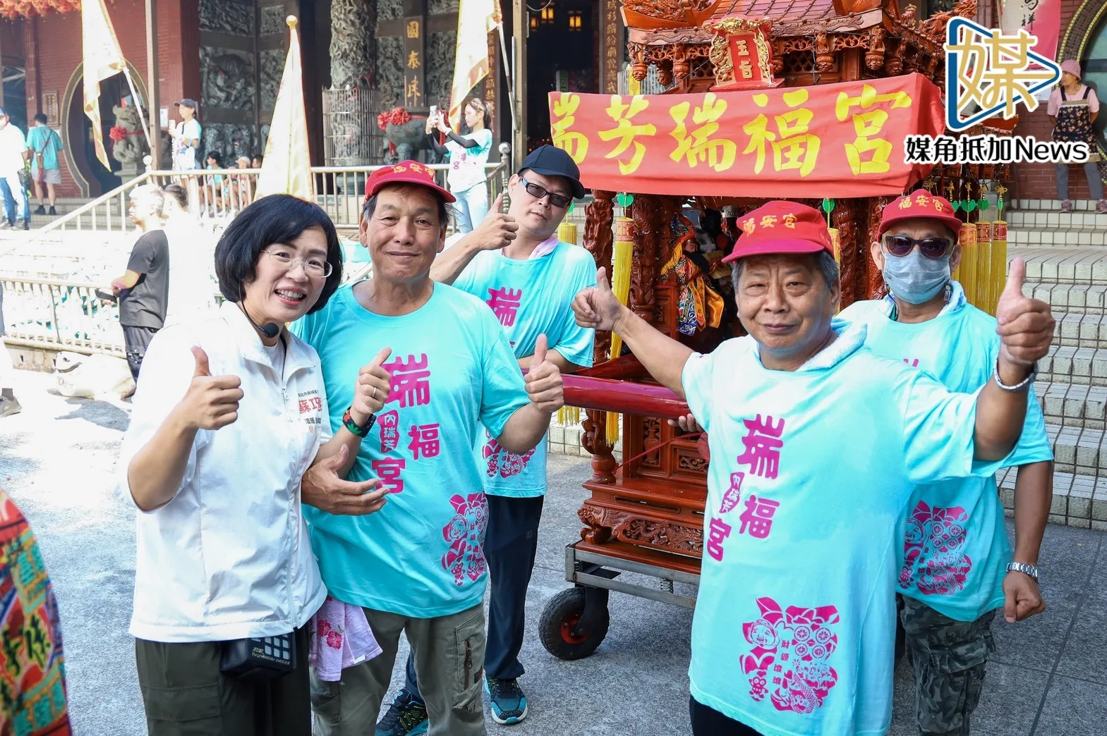 蘇巧慧中秋走透透　回應李四川拒青年論壇