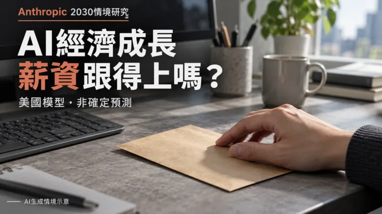 Anthropic模擬2030年AI經濟：成長加速，知識工作薪資未必上升