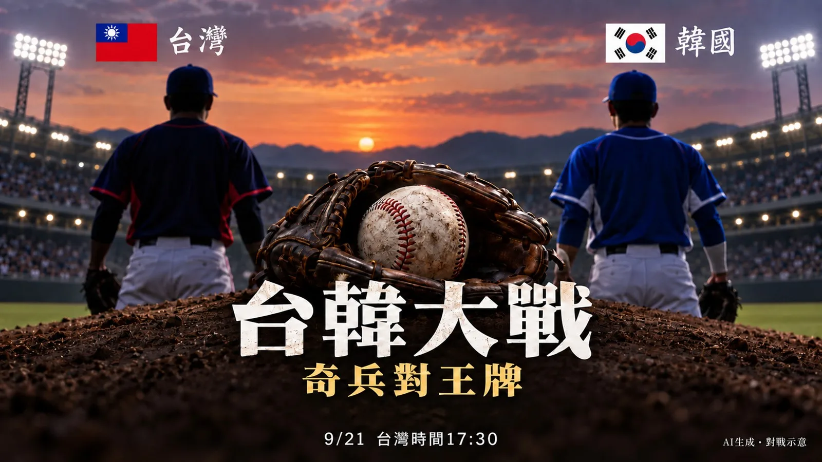 2026亞運棒球台韓戰17:30開打！林佾葳對郭彬，韓媒怎麼看、中華隊如何搶勝？