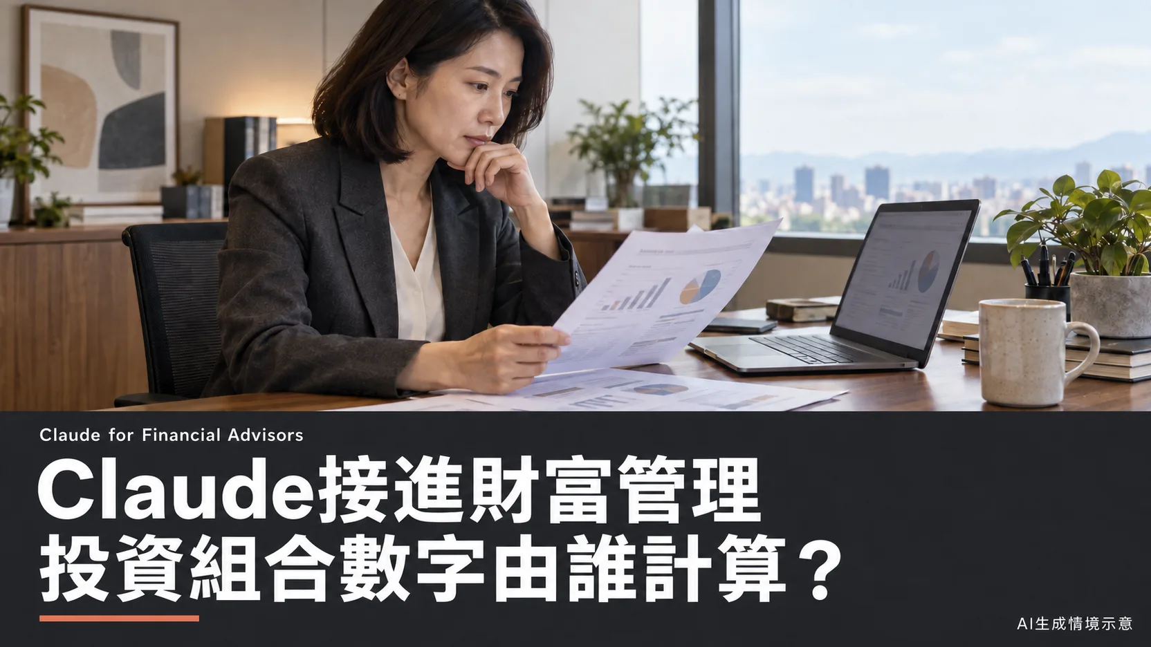Claude接進財富管理，投資組合數字由誰計算？