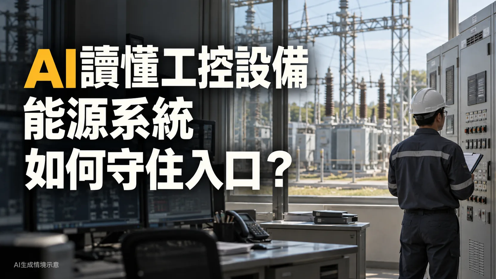 AI幫攻擊者讀懂工控設備，能源系統如何守住入口？