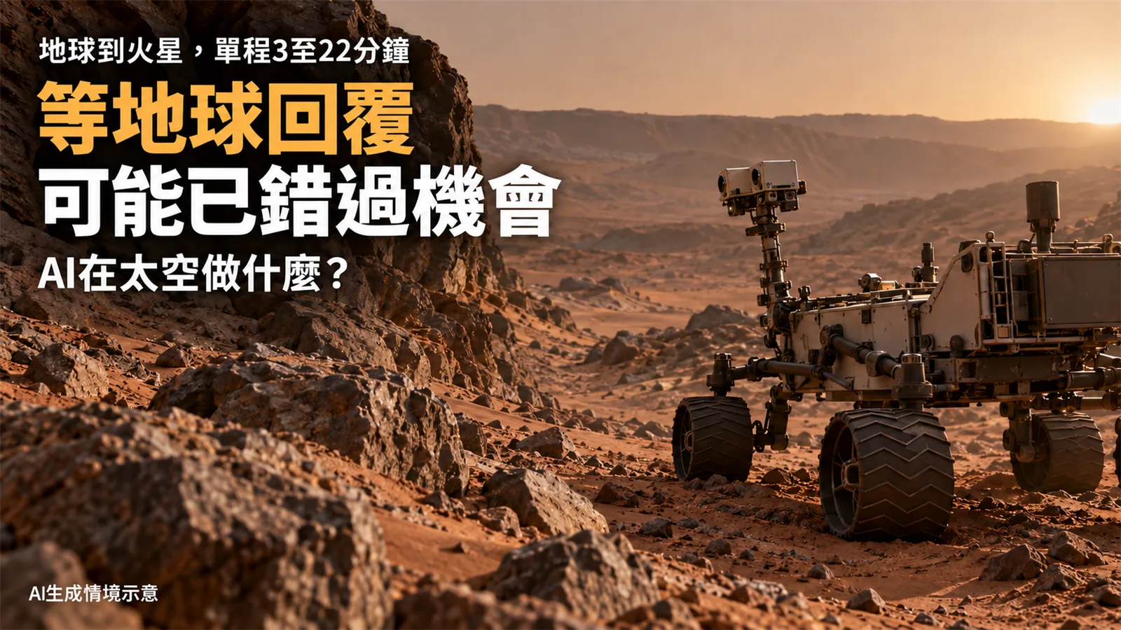 等地球回覆，可能已錯過機會：AI在太空做什麼？