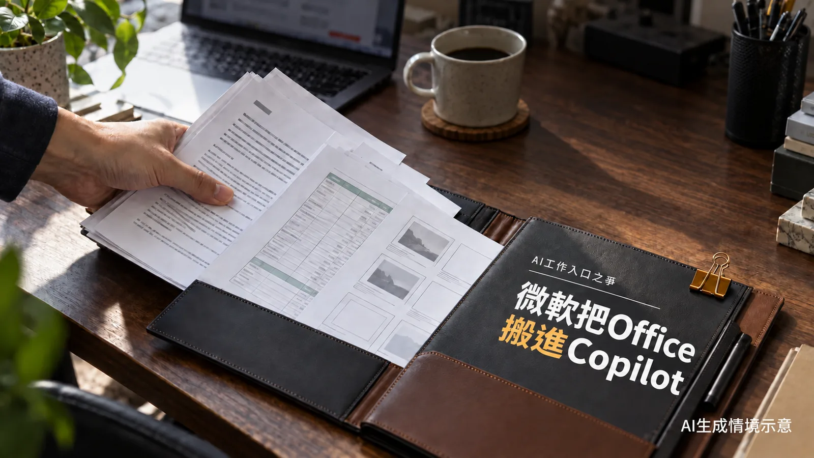 微軟把Office搬進Copilot，要和ChatGPT、Claude搶工作入口