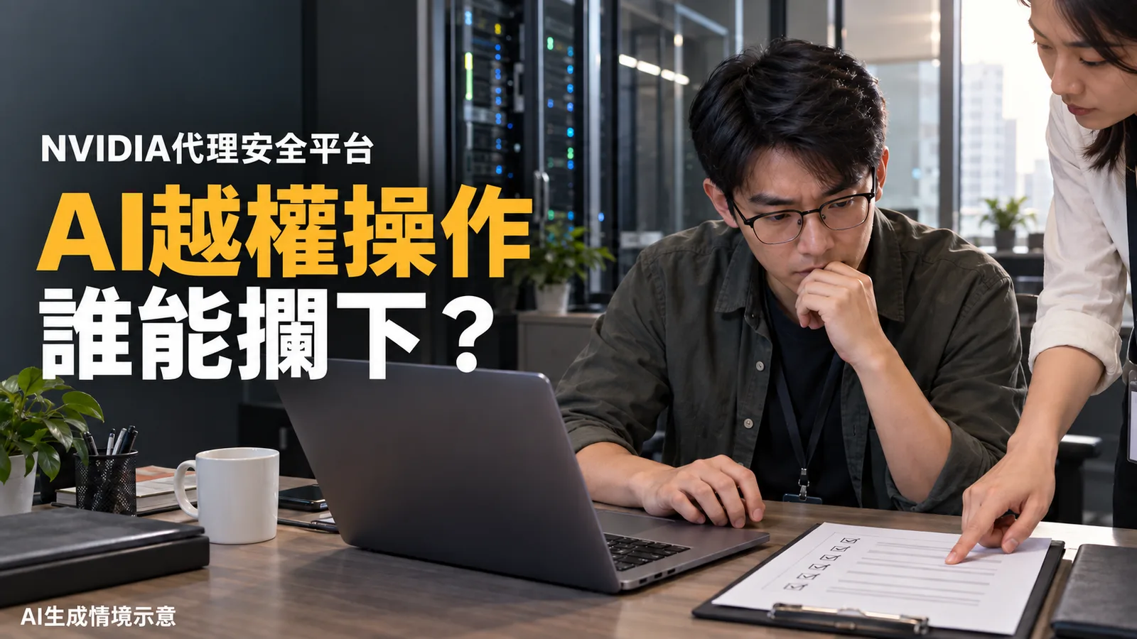 AI越權操作，誰能攔下？NVIDIA推出代理安全平台
