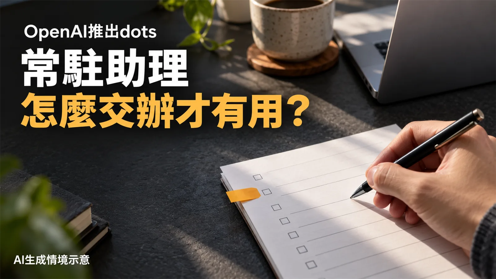 OpenAI推出dots常駐助理，想解決什麼問題、怎麼用才有幫助？