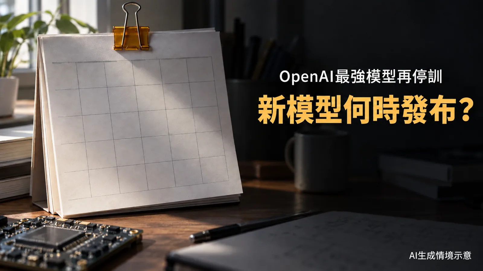 OpenAI再停最強模型訓練，新模型發布會延後嗎？