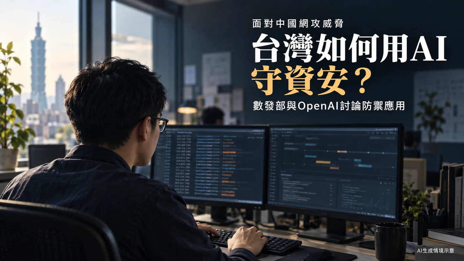台灣如何用AI守資安？數發部訪美與OpenAI討論漏洞偵測與應變