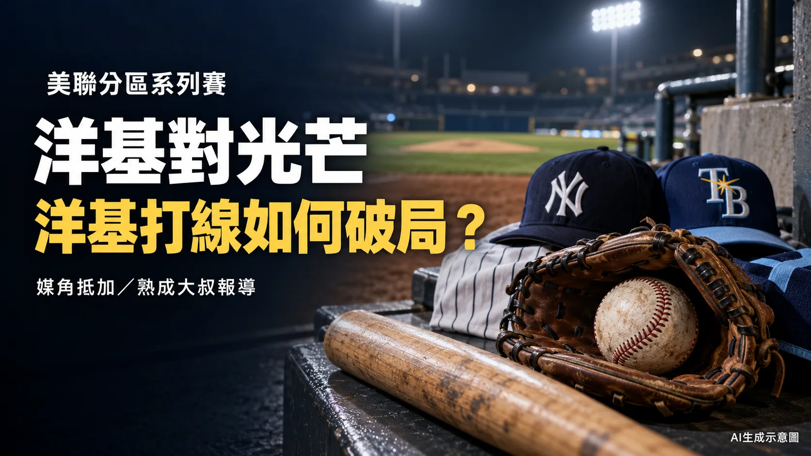洋基對光芒分區系列賽：賈吉復出未定，打線能否破解拉斯穆森？