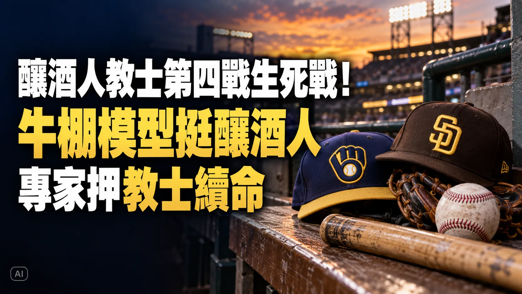 釀酒人教士第四戰生死戰！牛棚模型挺釀酒人，專家押教士續命