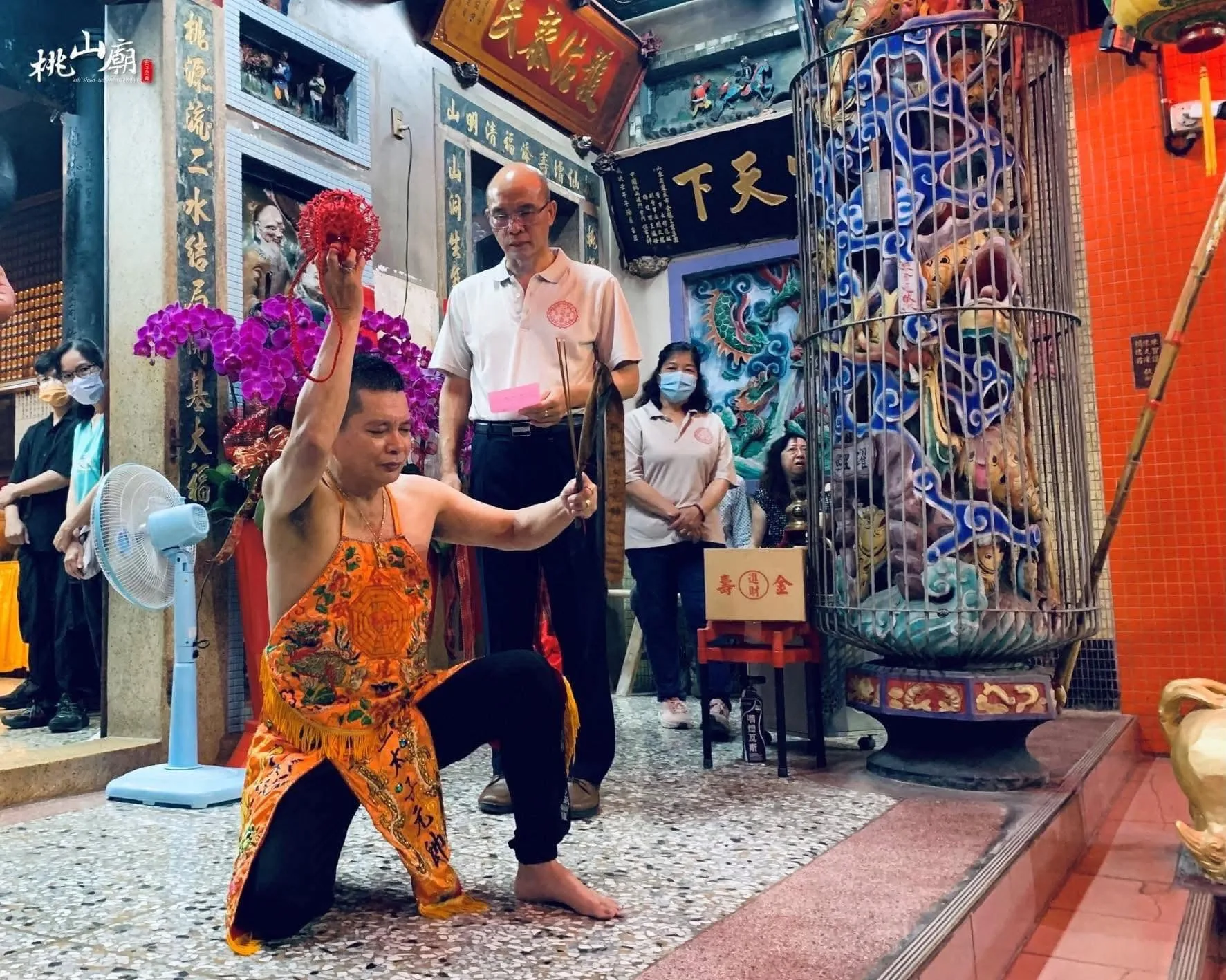 媒角／彰化二水桃山廟談乩身修行瓶頸　少年廟公：辦事也要學習、照護身心