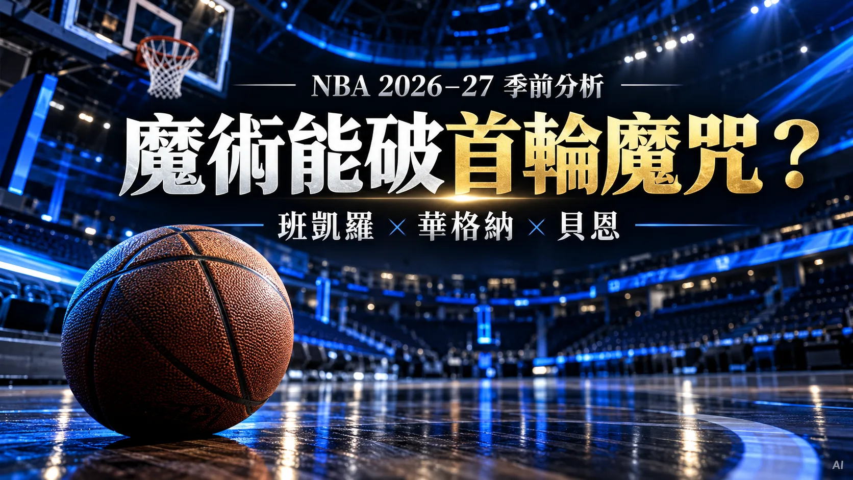 魔術NBA季前分析：班凱羅、華格納能破首輪魔咒？42勝預測背後的攻守考驗