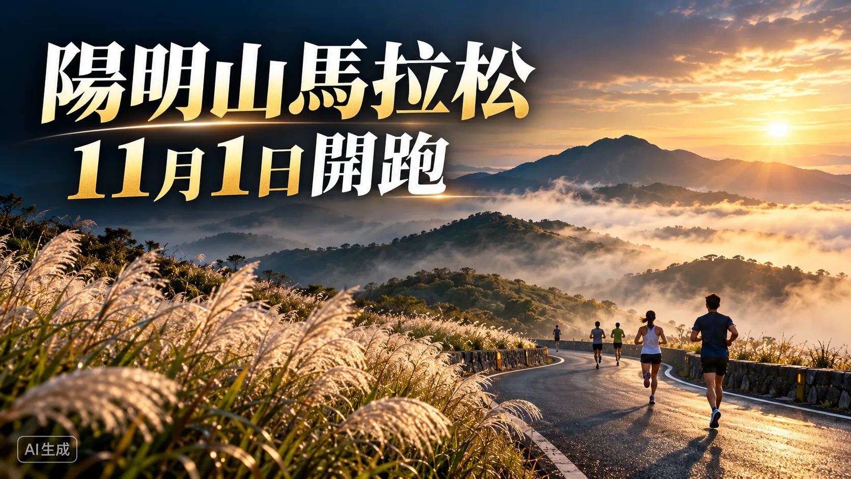 陽明山馬拉松11月1日開跑！賽道、接駁與交通管制一次看