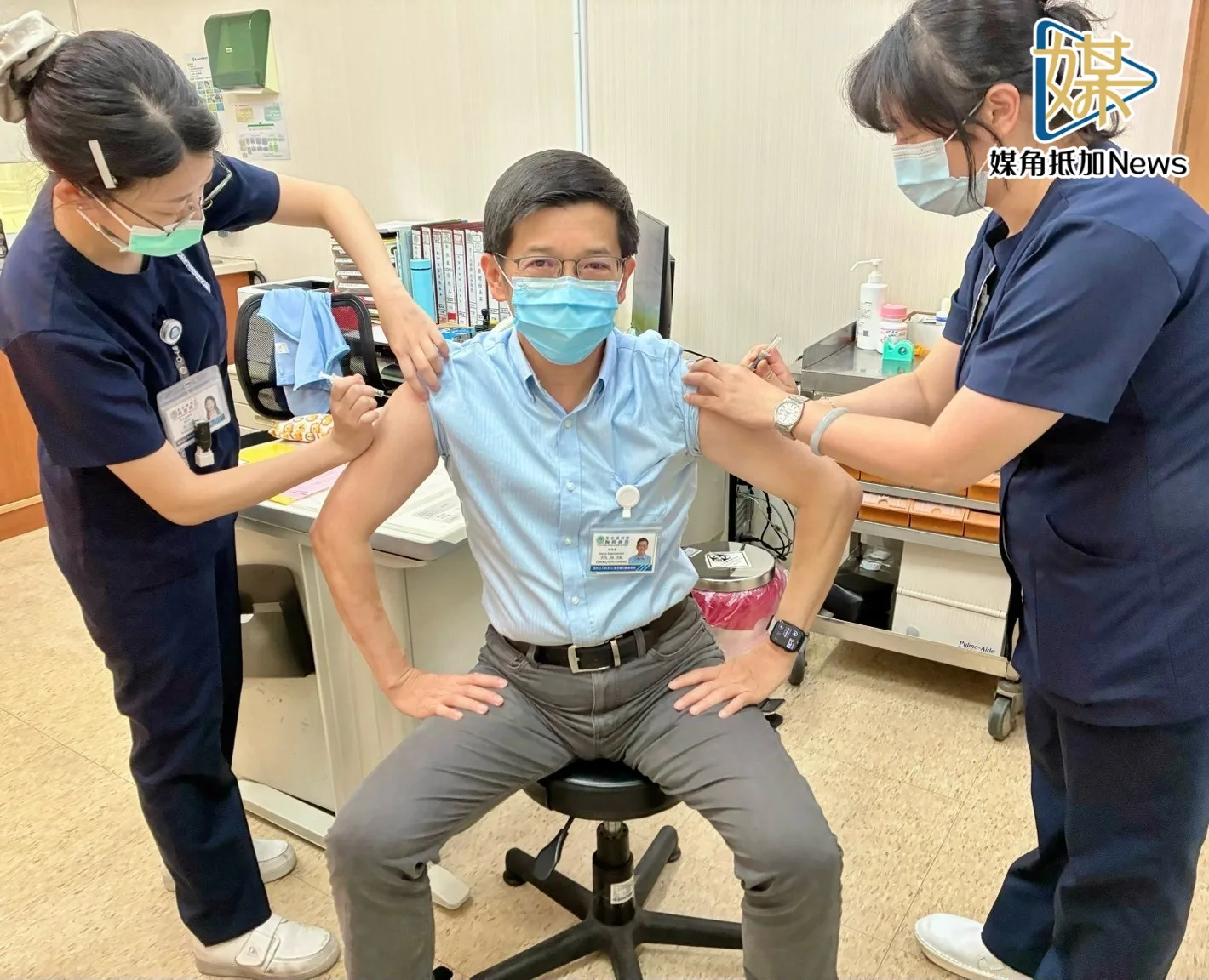 秋冬流感疫情升溫　胸腔病院籲符合資格民眾「左流右新」