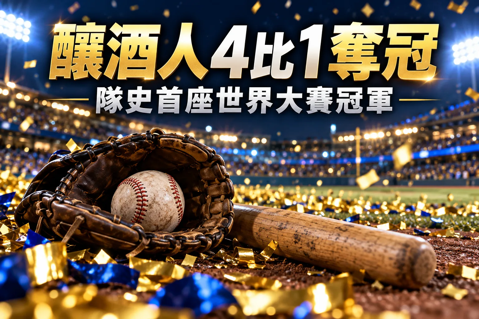 釀酒人4比1擊敗光芒奪隊史首冠！世界大賽MVP康崔拉斯攻守俱佳　王牌飆速封鎖