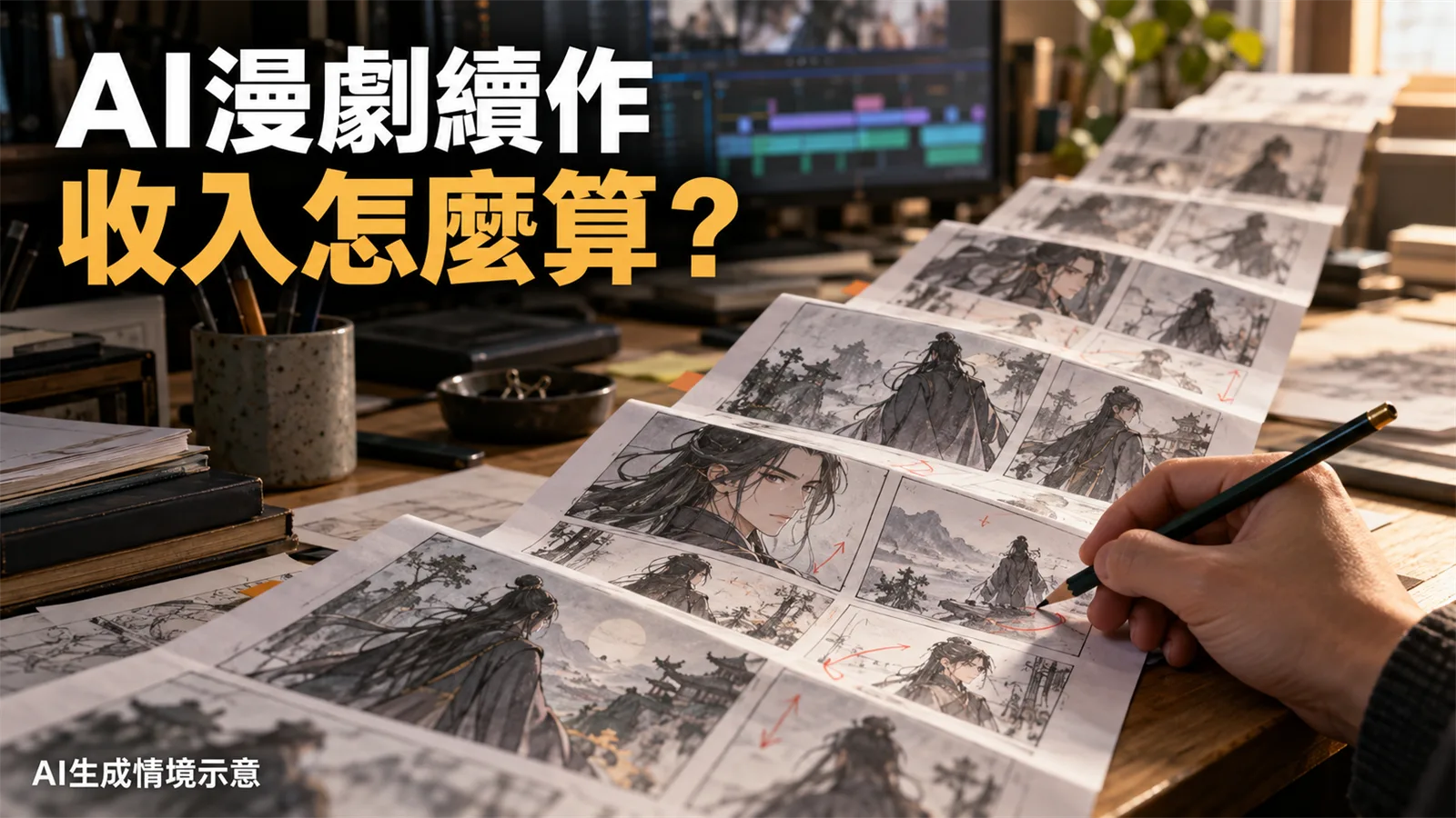 AI漫劇續作占紅果百強61席，長篇連載如何變現？