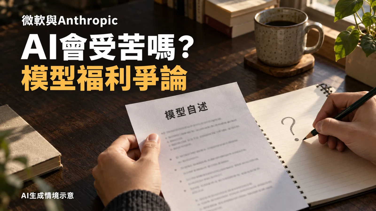 AI會受苦嗎？微軟質疑Claude的模型福利