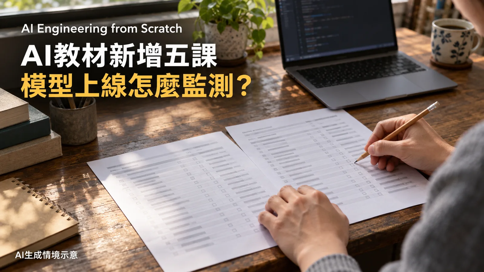 AI Engineering from Scratch新增五課，教模型上線後怎麼監測