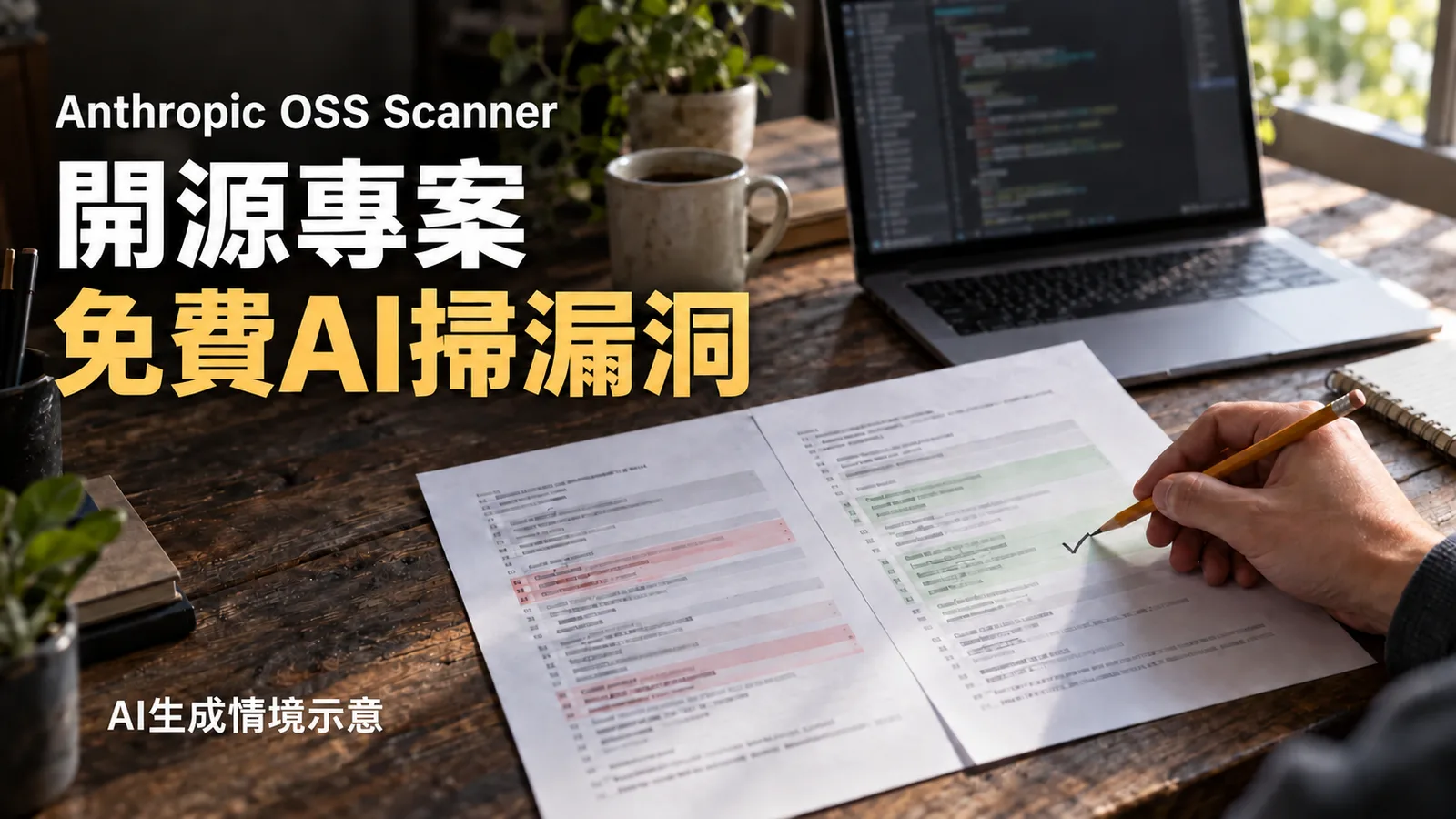 Anthropic推出OSS Scanner，開源專案可申請免費AI漏洞掃描
