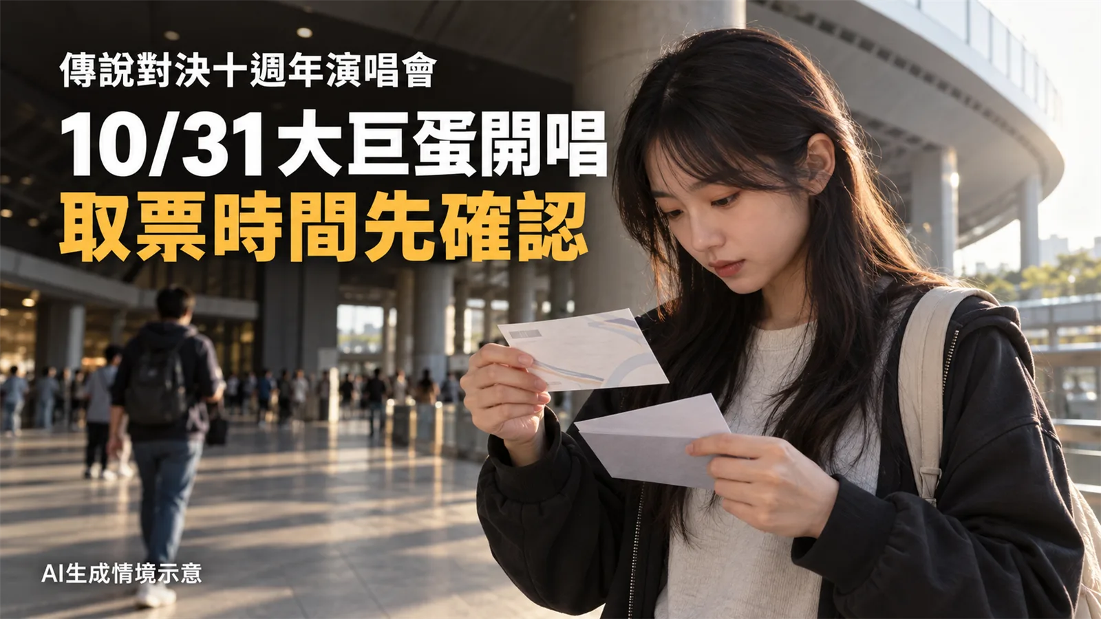 傳說對決十週年演唱會10/31登大巨蛋，取票、入場與交通怎麼安排？