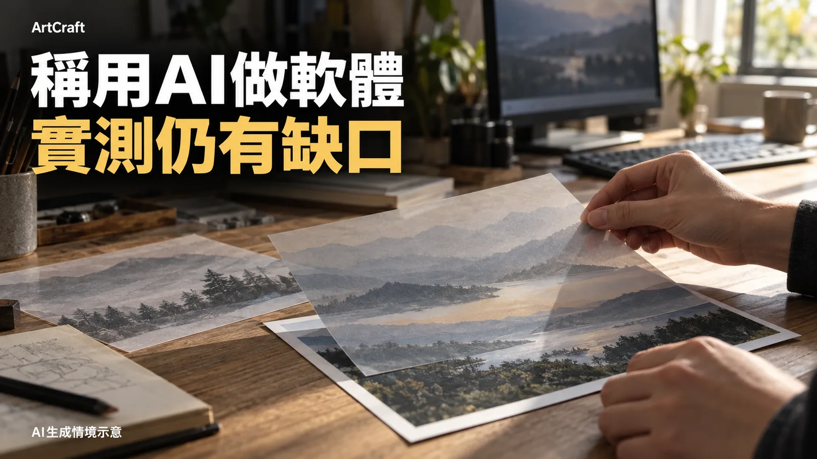 ArtCraft稱用AI打造創作軟體，外媒實測仍有功能缺口