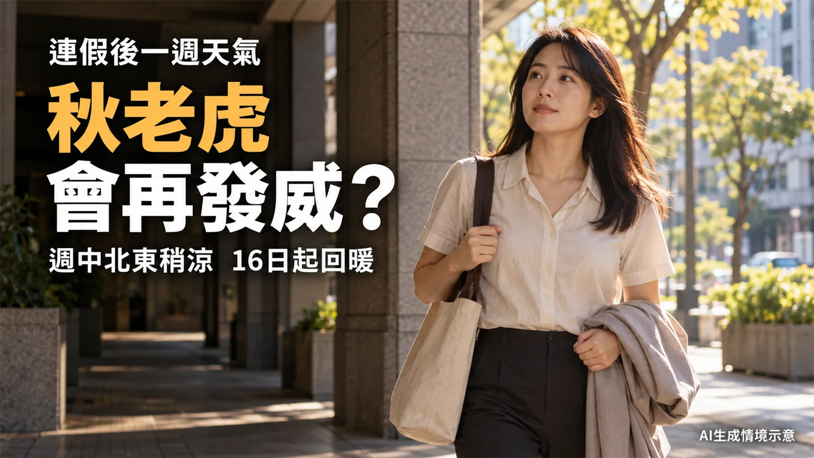 秋老虎會再發威？連假後本週天氣、寒露開運提醒