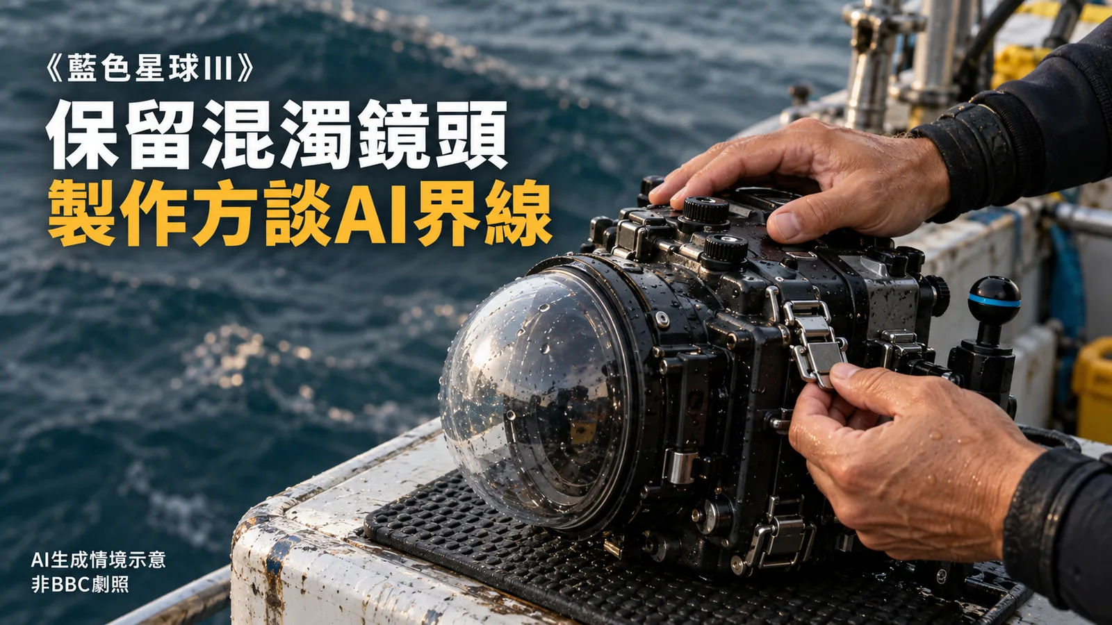 《藍色星球III》保留混濁鏡頭，製作方稱未用生成式AI