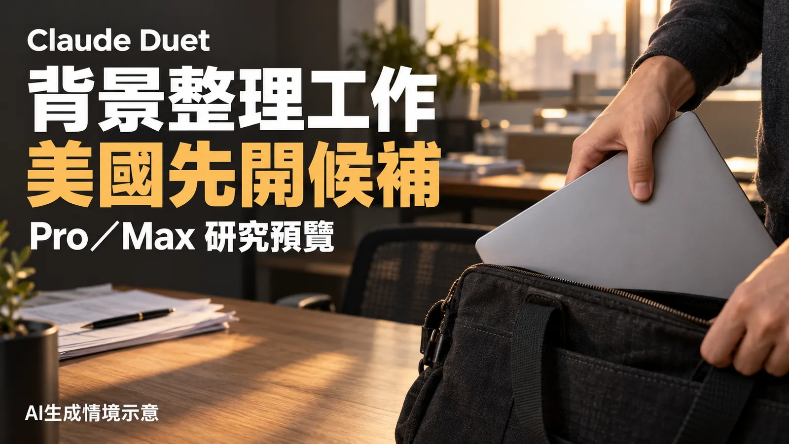 Claude Duet可在背景整理工作，美國Pro與Max先開候補預覽